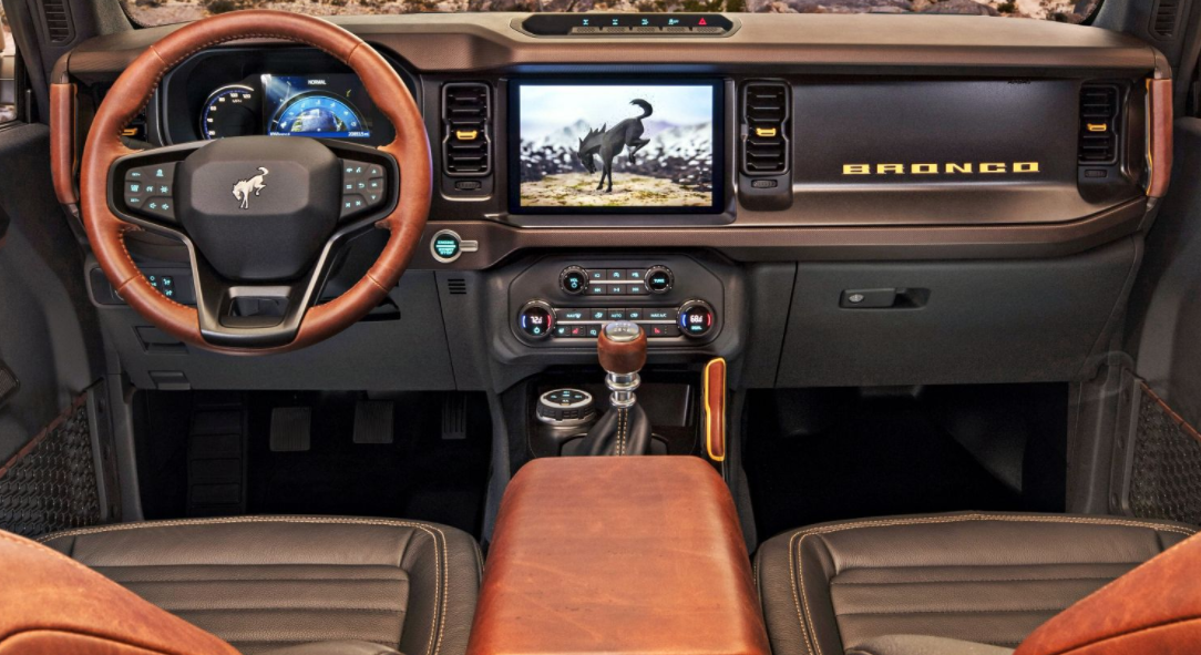 2022 Ford Bronco Interior