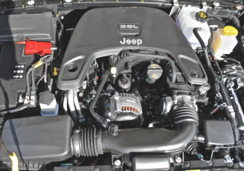 2022 Jeep Gladiator Engine