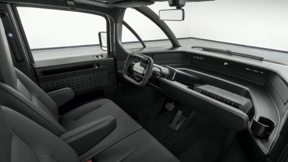 2023 Canoo Pickup Interior