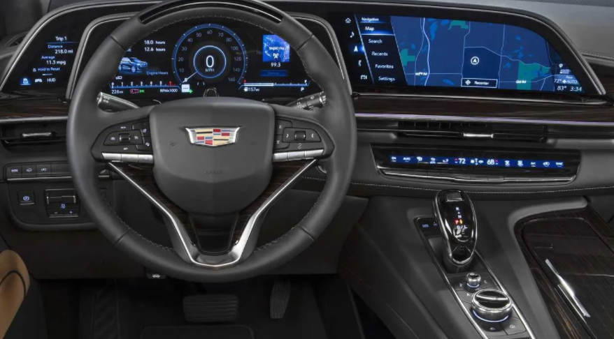 2023 Cadillac Escalade V Sports Interior