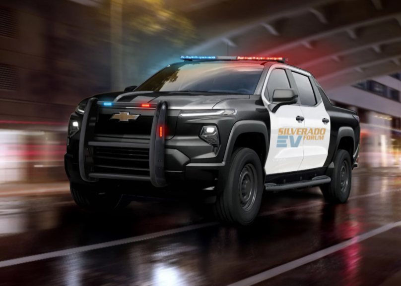 2023 Chevrolet Silverado EV Police Car