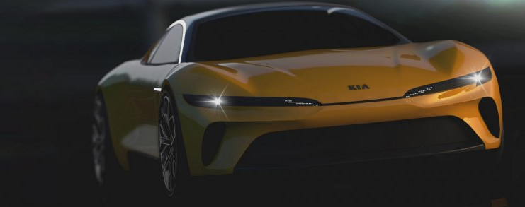 2025 Kia Coupe Electric Sports Car