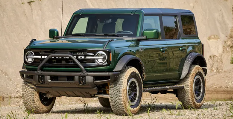 2022 Ford Bronco Everglades Changes