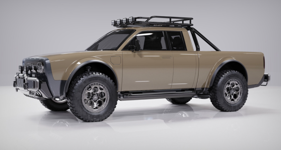 2023 Alpha Wolf Electric Pickup Truck Won’t Be Super-Sized
